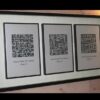 Beautiful wall frame 3Qul by Shukrea